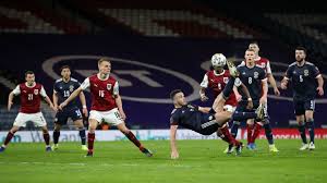 85' | a terrific finish from john mcginn, as he gets on the end of ryan christie's header into the box. John Mcginn Salvages Scotland A Late Point Against Austria