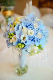 Bohemian Blue Watercolor Floral Wedding — Lisa Audit Art