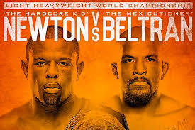 Bellator 124 terá disputa de cinturão dos meio-pesados na luta principal:  Newton x Beltran