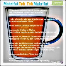 Tiga tahapan dalam dunia tasawuf, mengenal diri, mematikan diri sebelum mati, dan memfanakan diri. Makrifat Aku