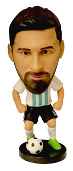 Sahifystore Soccer Star, Football Player, Bobble Head, Toy Model Doll, 10cm  PVC for Football Lovers (5in1 Ronaldo,Messi,Mohamed Salah, Neymar, Mbappe)  (Messi): Buy Online at Best Price in UAE