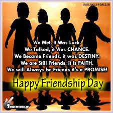 Happy promise day baby, i promise to keep all my promises. Always Be Friends It S A Promise Happy Friendship Day
