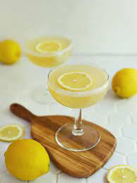 Lemon Drop Martini Plus Mocktail Version Recipe Lemon Drop Martini Mocktails Lemon Drop