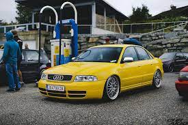 Audi S4 B5 Sedan Imola Yellow Audi S4 Audi Audi A4