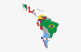 Spain flag transparent watercolor painted brush. Spain And Mexico Latin America Map Flag Png Image Transparent Png Free Download On Seekpng