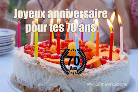 70 Ans Anniversaire
