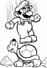 Mario&sonic at the olympic winter games coloring pages. Mario Bros Free Printable Coloring Pages For Kids