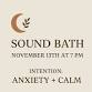 Sound Bath event image