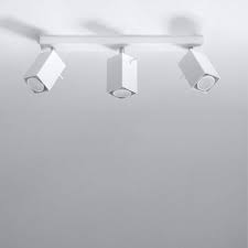 Wie richte ich deckenstrahler richtig aus? Led Deckenstrahler Merida 3 Weiss Schwenkbar Wohnlicht