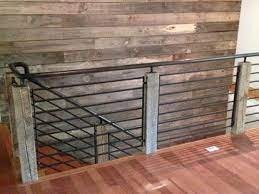 Industrial Loft Staircases Reclaimed Wood And Steel Railing Industrial Staircase Loft Staircase Rustic Stairs Industrial Staircase