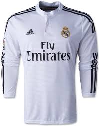 Kaos polos lengan panjang dari kaos polos andalas. Jersey Jersey Real Madrid Home Lengan Panjang 2014 2015 Lengan Panjang Real Madrid Madrid