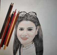 My current pencil portrait hope I tried??