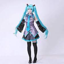 Cosplay Costume Inspired By Vocaloid Hatsune Miku Miku Cosplay Anime Cosplay Costumes Cosplay Costumes