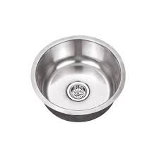 round kitchen sinks stainless steel