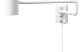 nymane wall lamp with swing arm white ikea wall lamp ikea new spring furniture