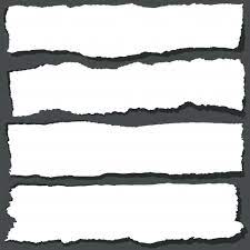 Torn Paper Ribbons With Jagged Edges Abstract Grange Paper Sheets Set Paid Paid Paid Ribbons Paper Edges Ja Torn Paper Paper Ribbon Jagged Edge