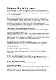 Email template #5 for the people in your network. Faqs Advice For Recipients