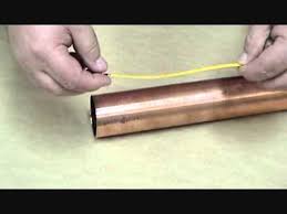 Remove any insulation from the pipe. Od Outside Diameter Tape Measure Demonstration Youtube