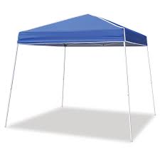 Canopy is an attractive slant leg canopy that offers up to 144 sq. Z Shade 12 X 12 Horizon Angled Leg Instant Shade Canopy Tent Blue Walmart Com Walmart Com