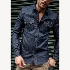 Découvrez notre nouvelle sélection de chemises en jean homme sur uniqlo en ligne. Chemise En Jean Brut Freeman T Porter Homme Raaw