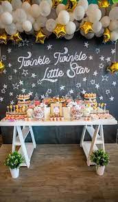 10 Unique And Interesting Baby Shower Themes Twinkle Twinkle Baby Shower Star Party Star Birthday Party