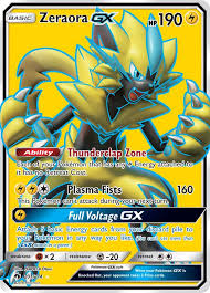 201 214 Zeraora Gx Pokemon Cards Legendary Pokemon Tcg Cards Pokemon Tcg