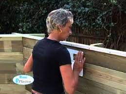 Inflatable, metal or resin frame, and rigid wall. How To Install An Above Ground Wooden Pool The Steps Involved Diy Youtube