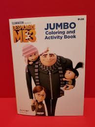 Search for coloring sheets with other characters of your favorite animated films in the cartoon section. Despicable Me Jumbo Coloring Activity Book And 50 Similar Items