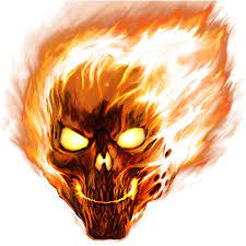 Flaming Skull Ghost Rider Ghost Rider Marvel Joker Artwork