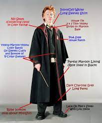 Singapore Harry Potter Costume Poa Gof Robe Tutorial Harry Potter Robes Harry Potter Costume Harry Potter Cosplay