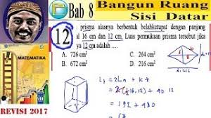 Check spelling or type a new query. Bangun Ruang Sisi Datar Matematika Kelas 8 Bse K13 Rev 2017 Uk 8 No 12 Luas Permukaan Prisma B Youtube