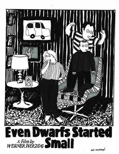 Even Dwarfs Started Small Sometimes you see a movie that just makes sense,  ya know? Like it was made just for you. #wernerherzog  #evendwarfsstartedsmall #herzog #greatestfilmsofalltime #germancinema