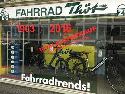 Fahrrad Thot Ein Traditionsgeschaft Schliesst