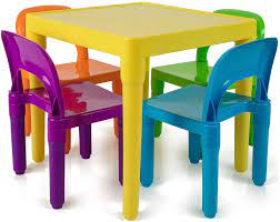 4.2 out of 5 stars 24 £49.95 £ 49. Amazon Com Kids Activity Table And Chairs Set Toddler Activity Chair Best For Toddlers Reading Train Art Crafts Play Room 4 Childrens Seats With 1 Table Sets Little Kid Children Furniture Accessories Home