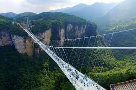 Zhangjiajie glass bridge built in hunan. Zhangjiajie Glass Bridge World S Highest And Longest Glass Bridge Opens In China Times Of India Travel