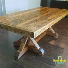 The design comes with a simple base but has double angles making it interesting. Tips For Building Your Dining Table Mama Needs A Project
