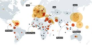 US military presence in the world. It has troops deployed to between 70...  | Download Scientific Diagram