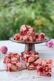 Ruby Chocolate Rocky Road Recipe Rocky Road Recipe Rocky Road Cake Baking Recipes