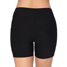 Women S Croft Barrow Mid Thigh Fitted Swim Shorts Swim Shorts Women Swimwear Collection