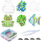 Koraliki Do Prasowania Podkładka Zestaw Rybka Żabka 2000 elementów ...