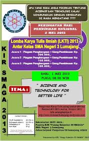 Materi pokok kami kali ini akan membahas tentang karya tulis ilmiah, hal ini tulis merupakan karya. 35 Ide Contoh Pamflet Karya Tulis Little Duckling Blog