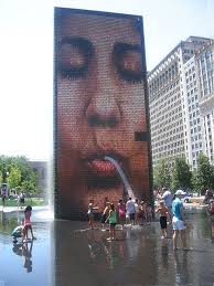 Booking.com has been visited by 1m+ users in the past month Crown Fountain Chicago Travel Places To Travel Street Art