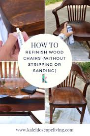 How To Refinish Wood Chairs In 2021 Wood Chair Furniture Restoration Diy Furniture Projects