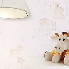| levtex baby bailey taupe and grey woodland themed musical mobile new in box. Baby Animals Forest Cream Grey Deer Cute Butterfly Wallpaper For Children S Room Or Nursery Includes Newroom Paper Hanging Aid For Boys And Girls Boys Baby Pink Amazon De Baumarkt