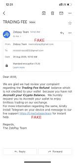 Install the latest version of zebpay bitcoin and cryptocurrency exchange app for free. Zebpay On Twitter Scam Alert Do Not Communicate With These Teamzebpay Gmail Com Https T Co 0jxdszjqby They Are Fakes Used By Criminals Trying To Steal Crypto Alert Police If They Contact You Zebpay Never Asks You