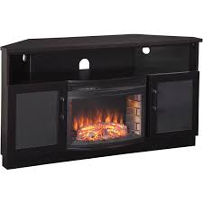 Furnitech Corner Tv Stand Electric Fireplace For 65 Tv Ft60cccfb Fireplace Tv Stand Tv Stand Electric Fireplace Tv Stand