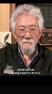 David Suzuki dismisses Trump's threats to absorb Canada as a 51st state and  shares his beliefs