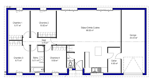 Maison House Plainpied Deco Plan Agencement Amenagement Plan Petite Maison Plan Maison Plain Pied Maison Plain Pied