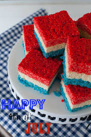 Let Freedom Ring Recipe 4th Of July Desserts Rice Krispies Rice Krispie Treats