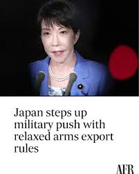 Tokyo has scrapped rules that limited exports to non-combat categories and  introduced a framework to better identify lethal military hardware. Read  more: https://ebx.sh/uQ0mSA